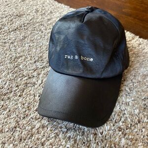 Rag & Bone Classic Black/Satin Hat